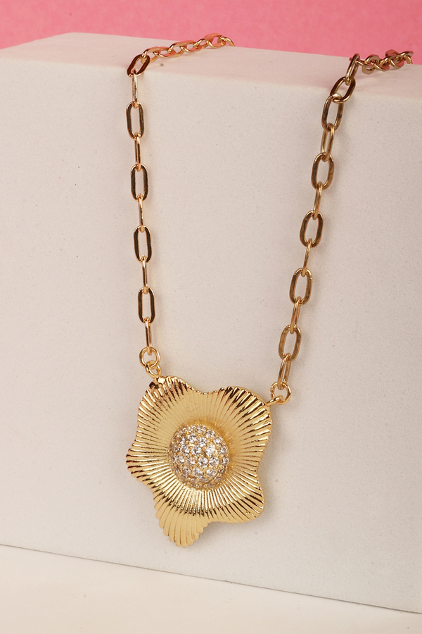 Sunburst necklace