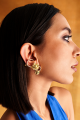 Dual Regal Embrace Ear Cuff