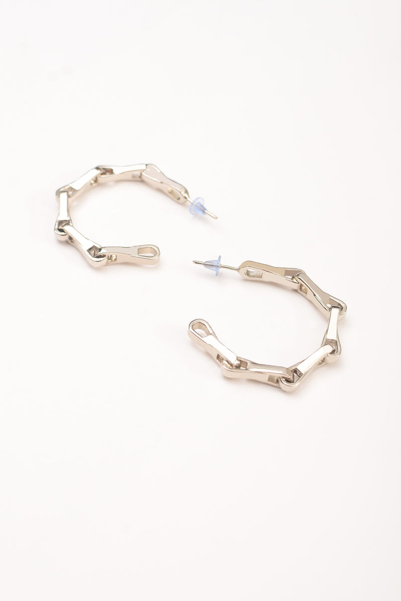 CHLOE SMALL LINK HOOPS